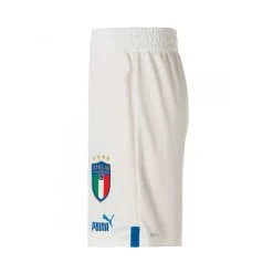 Pantalón Corto Puma Italia Primera Equipación Replica 2022-2023 -tienda de material de futbol pantalon corto puma italia primera equipacion 2022 2023 white ignite blue 2