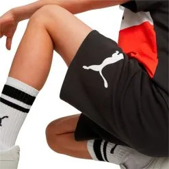 Pantalón Corto Puma Power Niño -tienda de material de futbol pantalon corto puma power nino black 2
