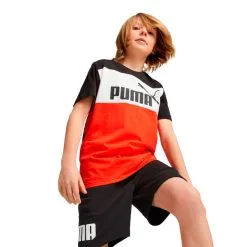 Pantalón Corto Puma Power Niño -tienda de material de futbol pantalon corto puma power nino black 3