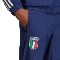 Pantalón Largo Adidas Italia Training 2022-2023 -tienda de material de futbol pantalon largo adidas italia training 2022 2023 dark blue 3 1
