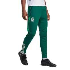 Pantalón Largo Adidas México Training Mundial Qatar 2022 -tienda de material de futbol pantalon largo adidas mexico training mundial qatar 2022 collegiate green 1