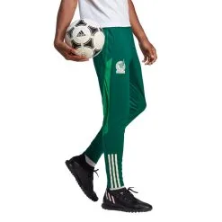Pantalón Largo Adidas México Training Mundial Qatar 2022 -tienda de material de futbol pantalon largo adidas mexico training mundial qatar 2022 collegiate green 2