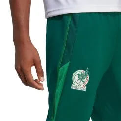 Pantalón Largo Adidas México Training Mundial Qatar 2022 -tienda de material de futbol pantalon largo adidas mexico training mundial qatar 2022 collegiate green 3