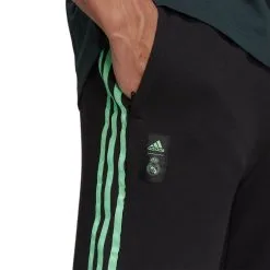 Pantalón Largo Adidas Real Madrid CF Fanswear 2022-2023 -tienda de material de futbol pantalon largo adidas real madrid cf fanswear 2022 2023 black 3