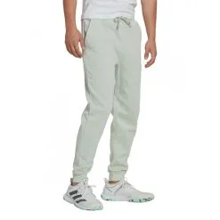 Pantalón Largo Adidas Studio Lounge Fleece -tienda de material de futbol pantalon largo adidas studio lounge fleece linen green 3