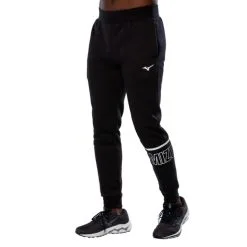 Pantalón Largo Mizuno Logo Sweat -tienda de material de futbol pantalon largo mizuno logo sweat black 2