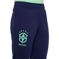 Pantalón Largo Nike Brasil Training Mundial Qatar 2022 Niño -tienda de material de futbol pantalon largo nike brasil training mundial qatar 2022 nino blackened blue 2
