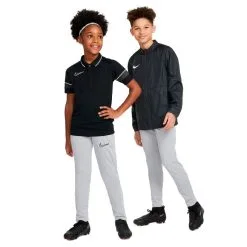 Pantalón Largo Nike Dri-Fit Academy 23 Niño -tienda de material de futbol pantalon largo nike dri fit academy 23 nino silver black 2