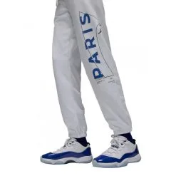Pantalón Largo Nike PSG X Jordan Fanswear Fleece Mujer -tienda de material de futbol pantalon largo nike jordan psg fleece mujer white 3