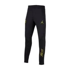 Pantalón Largo Nike Paris Saint-Germain FC Training 2022-2023 Niño -tienda de material de futbol pantalon largo nike paris saint germain fc training 2022 2023 nino black tour yellow plyr se 2