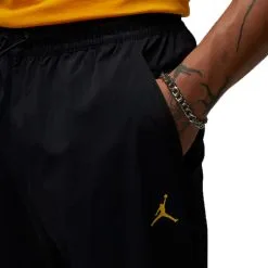 Pantalón Largo Nike PSG X Jordan Fanswear 10 Pantalón Largo Nike PSG X Jordan Fanswear -tienda de material de futbol pantalon largo nike psg x jordan fanswear black tour yellow tour yellow 2