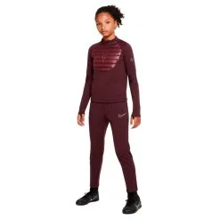 Pantalón Largo Nike Therma-Fit Academy Winter Warrior Niño -tienda de material de futbol pantalon largo nike therma fit academy winter warrior nino burgundy crush reflective silver 5
