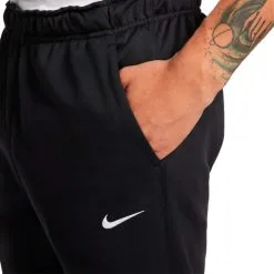 Pantalón Largo Nike Therma-Fit Tapered 9 Pantalón Largo Nike Therma-Fit Tapered -tienda de material de futbol pantalon largo nike therma fit tapered black black white 2