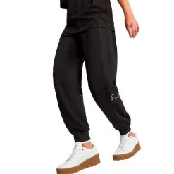 Pantalón Largo Puma Power Colorblock High-Waist Mujer -tienda de material de futbol pantalon largo puma power colorblock high waist mujer black 2