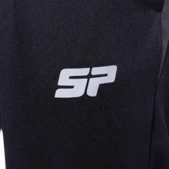 Pantalón Largo SP Fútbol Caos Paseo Niño -tienda de material de futbol pantalon largo sp futbol caos paseo nino negro gris 2