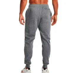 Pantalón Largo Under Armour UA Rival Fleece Joggers -tienda de material de futbol pantalon largo under armour ua rival fleece joggers grey 4