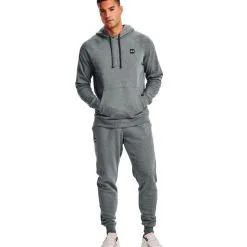 Pantalón Largo Under Armour UA Rival Fleece Joggers -tienda de material de futbol pantalon largo under armour ua rival fleece joggers grey 5