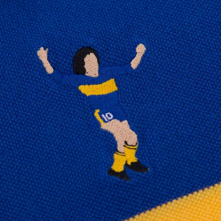 Polo COPA Maradona X COPA Boca Roidery 4 Polo COPA Maradona X COPA Boca Roidery - Imagen 2