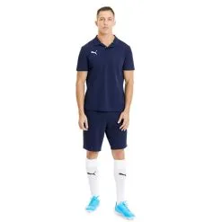 Polo Puma TeamGOAL -tienda de material de futbol polo puma teamgoal peacoat 4