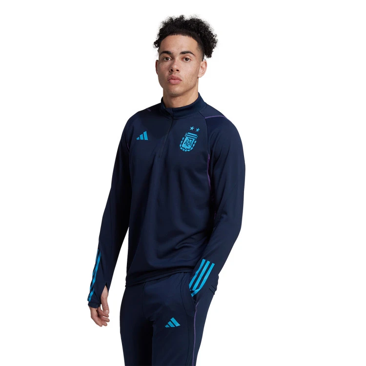 Sudadera Adidas Argentina Training Mundial Qatar 2022 4 Sudadera Adidas Argentina Training Mundial Qatar 2022 - Imagen 2