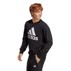 Sudadera Adidas Essentials Big Logo -tienda de material de futbol sudadera adidas essentials big logo black white 2