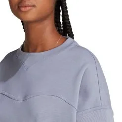 Sudadera Adidas Lounge Mujer -tienda de material de futbol sudadera adidas lounge mujer silver violet 3