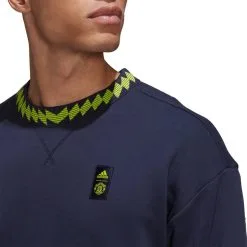 Sudadera Adidas Manchester United FC Fanswear 2022-2023 -tienda de material de futbol sudadera adidas manchester united fc fanswear 2022 2023 legend ink 4