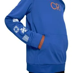 Sudadera Nike CR7 Dri-Fit Hoodie Pull-Over Niño -tienda de material de futbol sudadera nike cr7 y nk dry hoodie po medium bluewhite 2