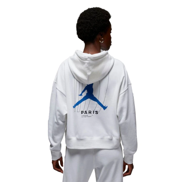 Sudadera Nike PSG X Jordan Fanswear Fleece Mujer 4 Sudadera Nike PSG X Jordan Fanswear Fleece Mujer - Imagen 2