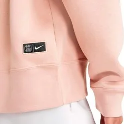 Sudadera Nike Paris Saint-Germain FC Fanswear 2022-2023 Mujer -tienda de material de futbol sudadera nike paris saint germain fc fanswear 2022 2023 mujer rose whisper 4