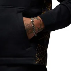 Sudadera Nike PSG X Jordan Fanswear -tienda de material de futbol sudadera nike psg x jordan fanswear black tour yellow 3 1