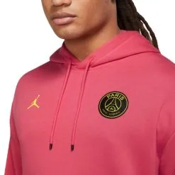 Sudadera Nike PSG X Jordan Fanswear -tienda de material de futbol sudadera nike psg x jordan fanswear fusion red tour yellow 2
