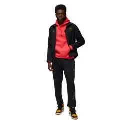 Sudadera Nike PSG X Jordan Fanswear -tienda de material de futbol sudadera nike psg x jordan fanswear fusion red tour yellow 4
