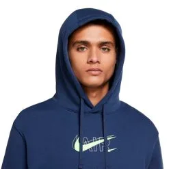 Sudadera Nike Sporstwear Air Print -tienda de material de futbol sudadera nike sporstwear nike air print midnight navy 2