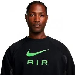 Sudadera Nike Sportswear Air Crew -tienda de material de futbol sudadera nike sportswear air crew black dk smoke grey 2