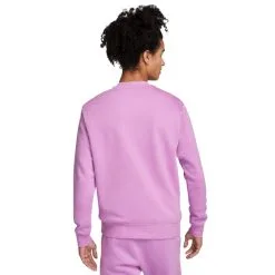 Sudadera Nike Sportswear Club Crew -tienda de material de futbol sudadera nike sportswear club crew violet shock white 1