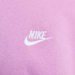 Sudadera Nike Sportswear Club Crew -tienda de material de futbol sudadera nike sportswear club crew violet shock white 3