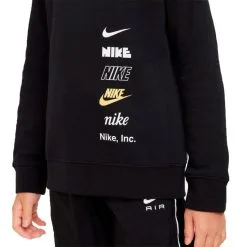 Sudadera Nike Sportswear Multilogo Pack Niño -tienda de material de futbol sudadera nike sportswear multilogo pack nino black 2