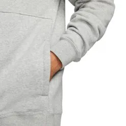 Sudadera Nike Sportswear Club -tienda de material de futbol sudadera nike sportwear club dk grey heather white 3