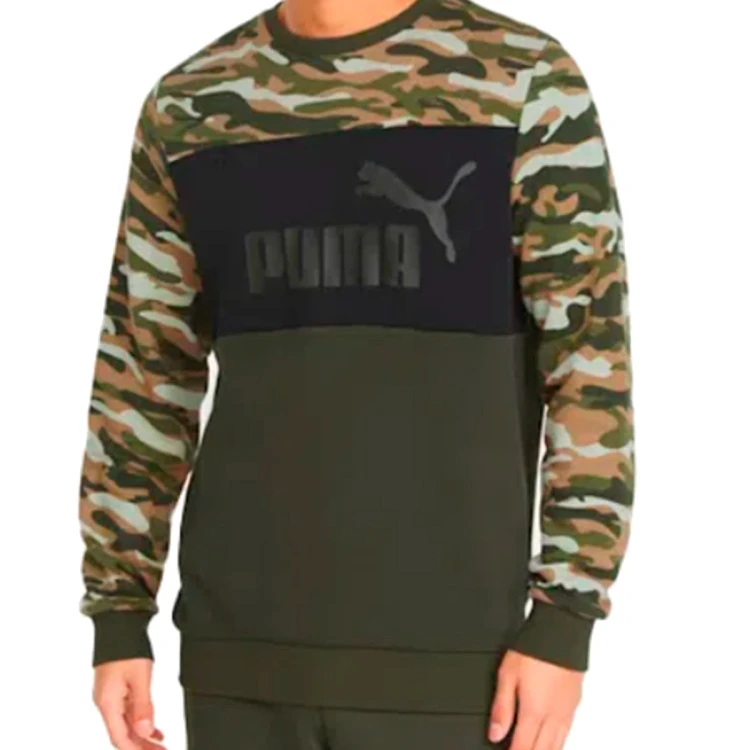 Sudadera Puma Essentials + Camo Crew 4 Sudadera Puma Essentials + Camo Crew - Imagen 2