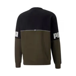 Sudadera Puma Power Colorblock Crew -tienda de material de futbol sudadera puma power colorblock crew forest night 1