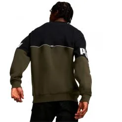 Sudadera Puma Power Colorblock Crew -tienda de material de futbol sudadera puma power colorblock crew forest night 3