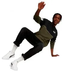 Sudadera Puma Power Colorblock Crew -tienda de material de futbol sudadera puma power colorblock crew forest night 4