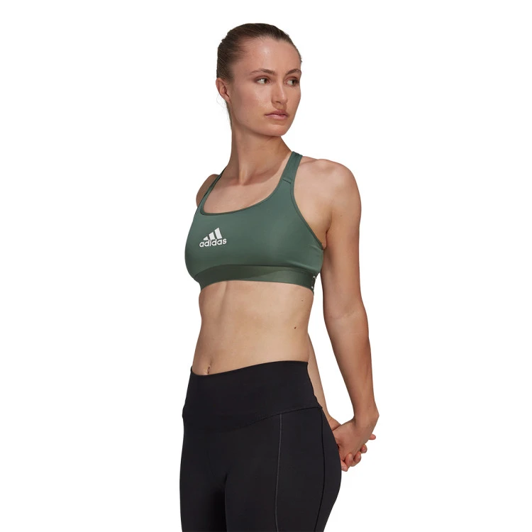 Sujetador Adidas Powerreact Training Medium Support 3 Stripes Mujer 5 Sujetador Adidas Powerreact Training Medium Support 3 Stripes Mujer - Imagen 3
