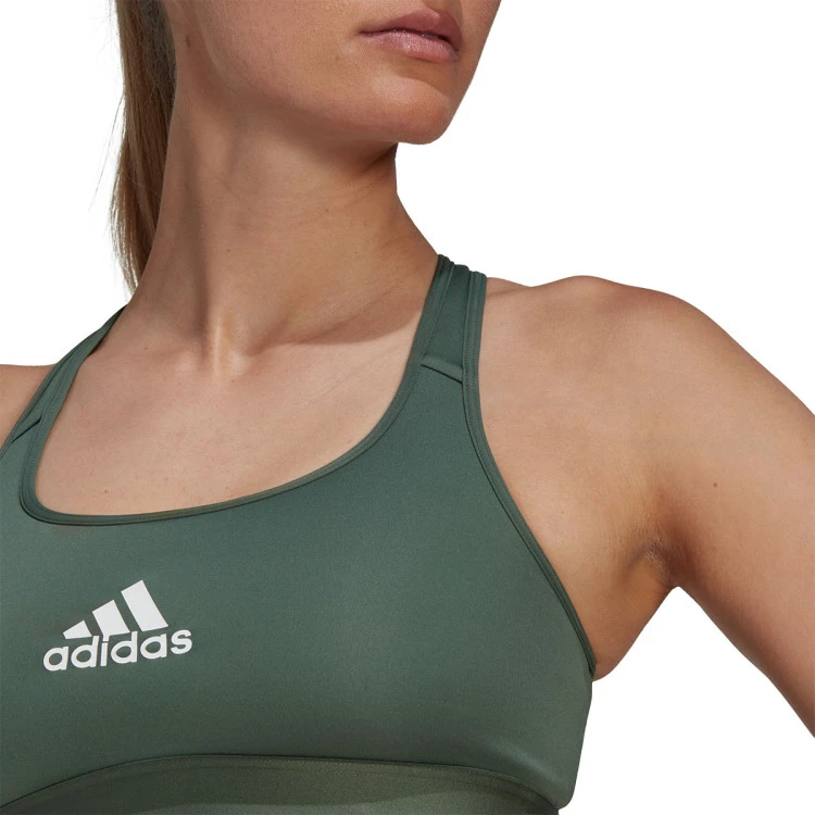 Sujetador Adidas Powerreact Training Medium Support 3 Stripes Mujer 8 Sujetador Adidas Powerreact Training Medium Support 3 Stripes Mujer - Imagen 6