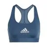 Sujetador Adidas Powerreact Training Medium Support 3 Stripes Mujer -tienda de material de futbol sujetador adidas powerreact training medium support dark marine 0