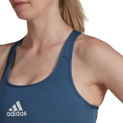 Sujetador Adidas Powerreact Training Medium Support 3 Stripes Mujer -tienda de material de futbol sujetador adidas powerreact training medium support dark marine 5