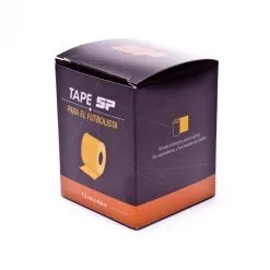 Tape SP Fútbol Sujeta-Espinilleras (7,5 Cm X 4,6 M) -tienda de material de futbol tape sp sujeta espinilleras 75cmx46m naranja 3