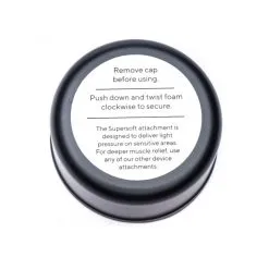 Therabody Cabezal Theragun - Supersoft Replacement -tienda de material de futbol therabody cabezal theragun supersoft replacement black 2