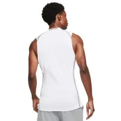 Top Nike Dri-FIT Pro -tienda de material de futbol top nike dri fit pro white black 1